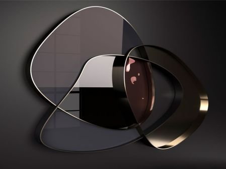 Laser-Cut Mirror & Frames, reference design 004