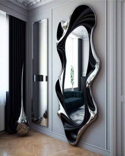 Laser-Cut Mirror & Frames, reference design 009