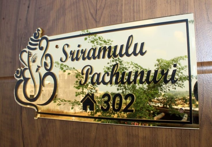 Name Plates, reference design 007