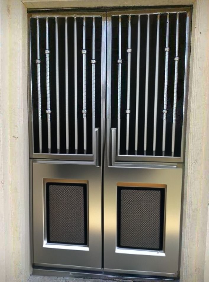 Stainless Steel Doors, reference design 012
