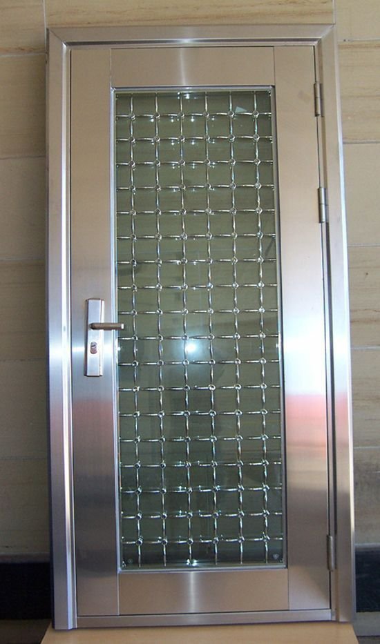 Stainless Steel Doors, reference design 020