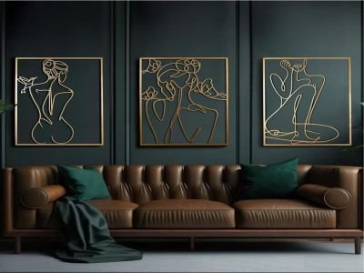 Laser-Cut Wall Art & Swings, reference design 019