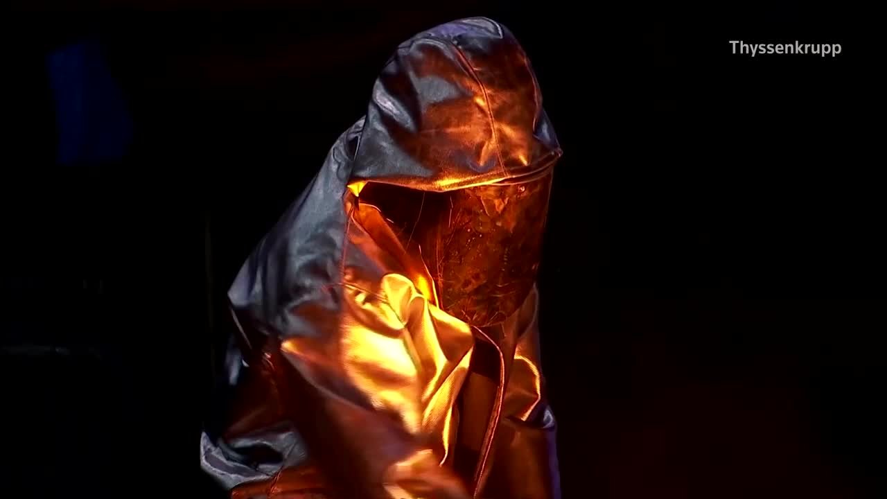 Industrial metalworking footage