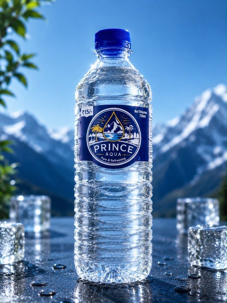 Prince Aqua Classic bottle