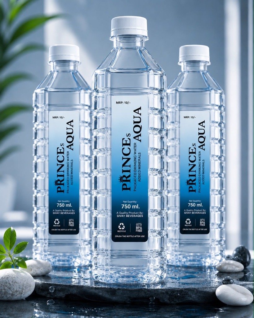 Prince Aqua everyday bottle range