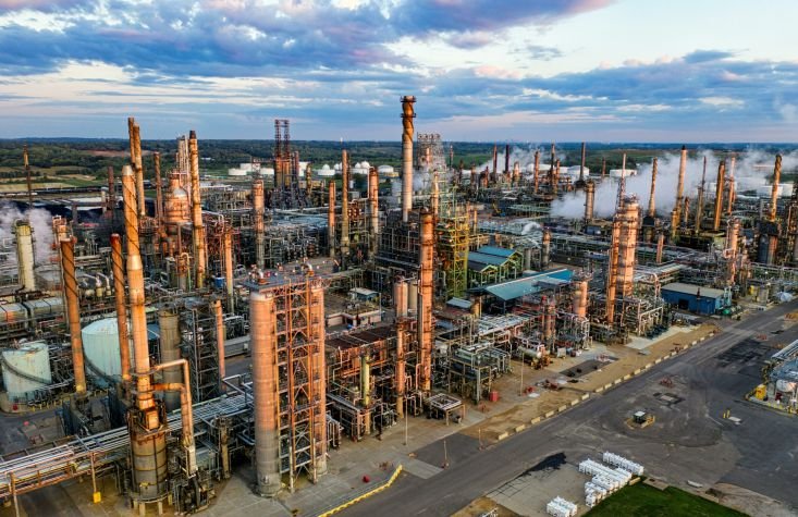 Petrochemical processing facility