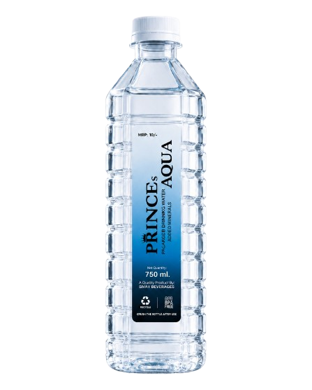 Prince Aqua white-label water bottle